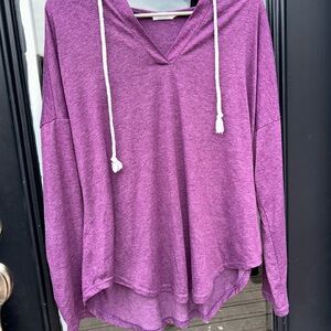 Purple Women's Hoodie Top